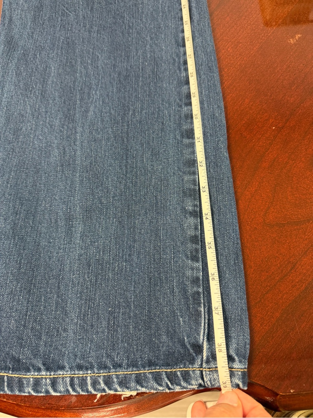Diesel Men's Straight Leg Dark Blue Jeans - Picture 7 of 7